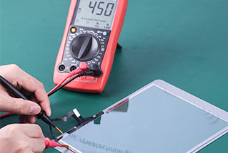 Test tactile ipad mini fantôme